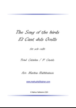 The Song of the birds / El Cant dels Ocells