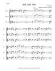 Still, Still, Still (Flute Trio)
