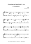 Greensleeves/What Child is this - pedal harp solo