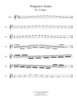 Progressive Scales - Violin - G Major