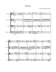 Durme: score and parts