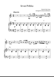 Ievan Polkka (for tenor saxophone solo and piano accompaniment)