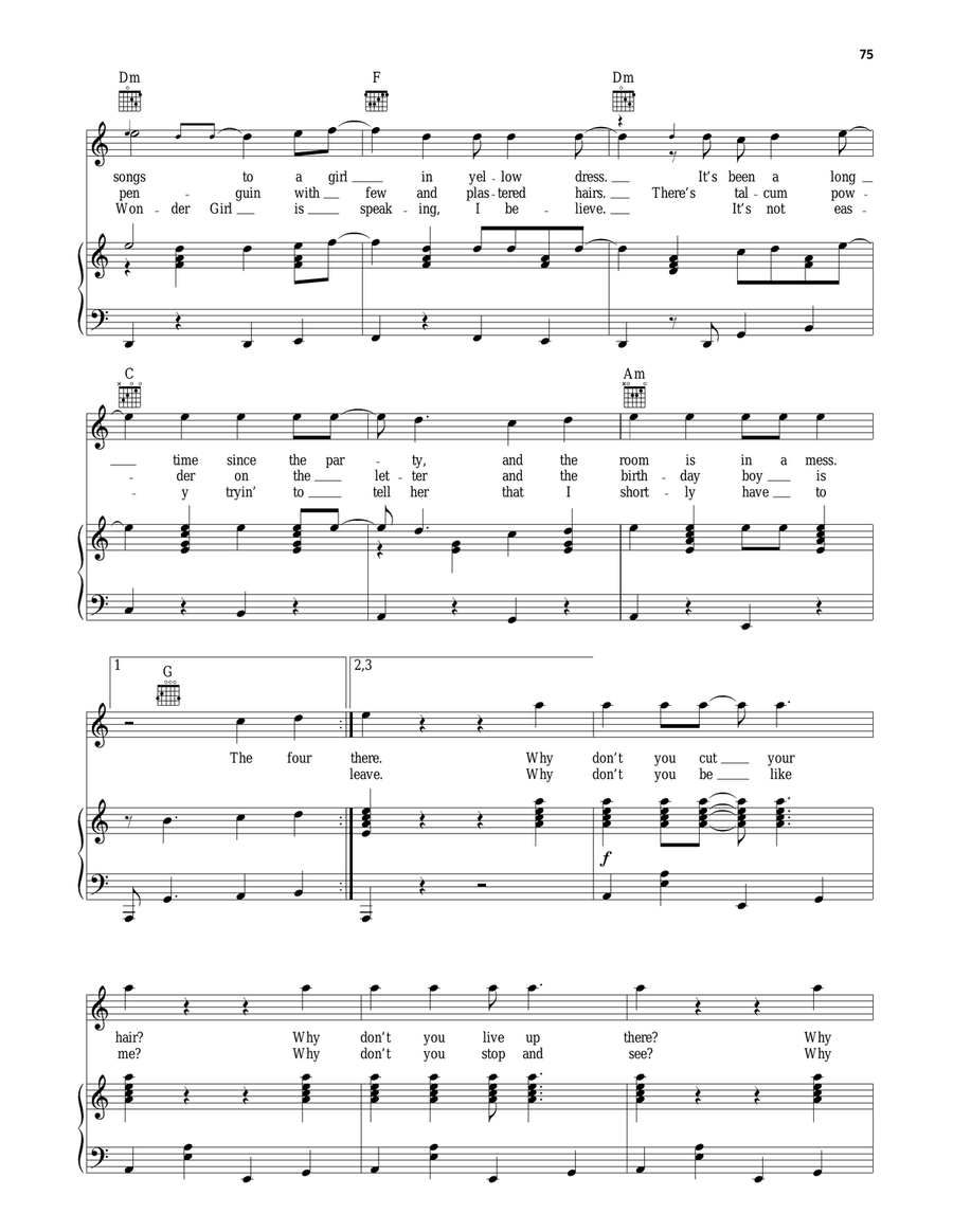 Randy Scouse Git Randy Scouse Git Piano, Vocal, Guitar scores gallery preview page 2