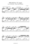 Prelude No. 1 in C major by J.S. Bach