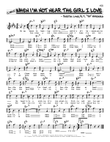When I'm Not Near The Girl I Love (High Voice) (from Finian's Rainbow)