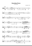 Amazing Grace ( for Viola Solo , unaccompaniment ) ( Intermediate Level )
