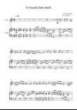 Tu Scendi Dalle Stelle, Alfons Maria de Liguori, For Violin & Piano