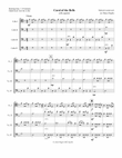 Carol of the Bells for Cello Quartet