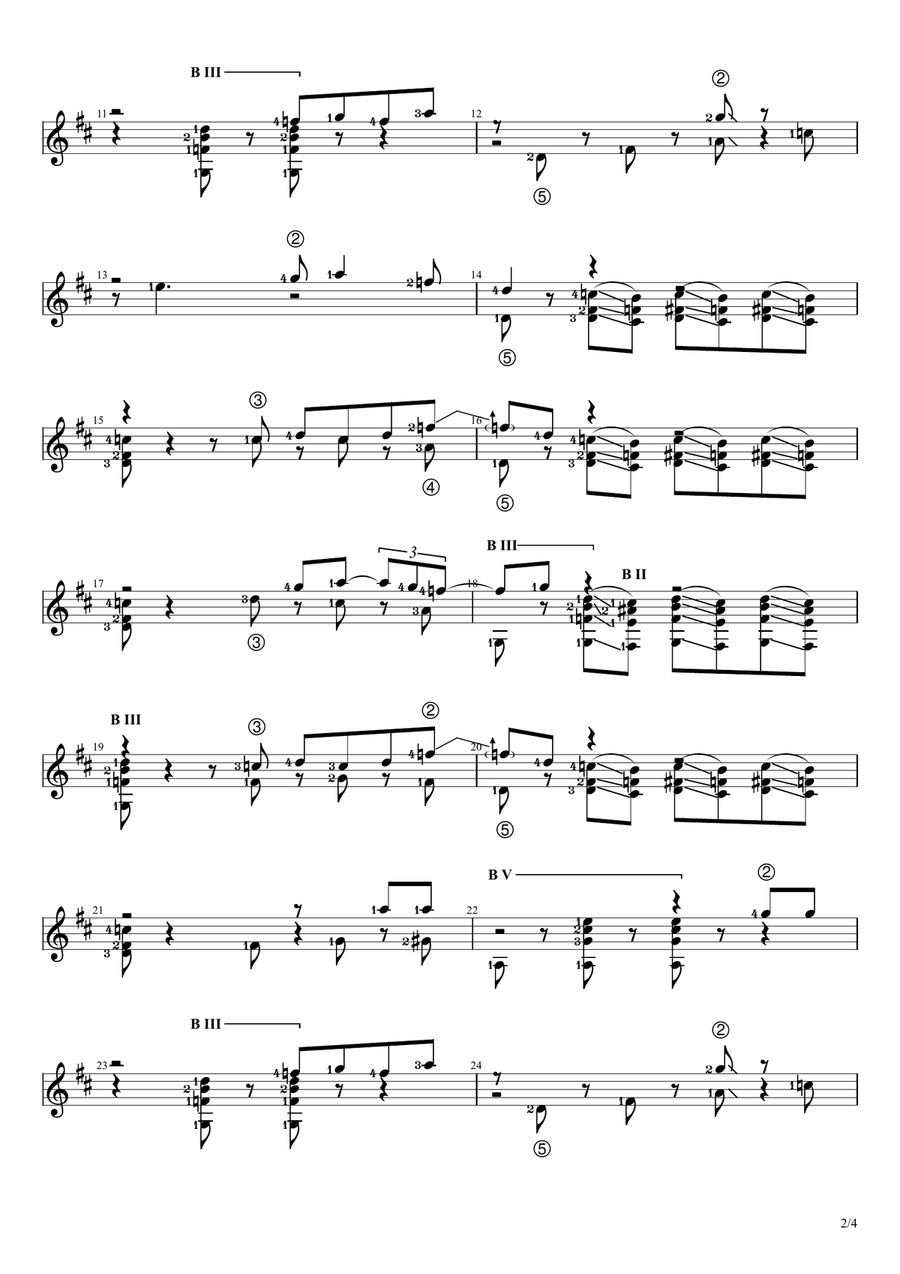 I Got You (i Feel Good) I Got You (i Feel Good) Guitar Solo scores gallery preview page 2