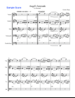 ANGEL'S SERENADE String Orchestra, Intermediate Level for 2 violins, viola, cello and string bass ch