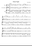 Franz Gruber - Silent Night (Violin and Alt Saxophone Duet)