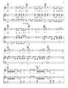 Never Break Piano, Vocal, Guitar scores gallery preview page 3