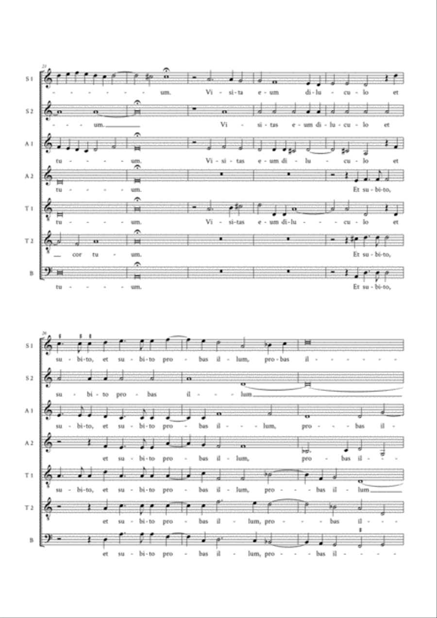 Parce mihi Domine Divisi scores gallery preview page 5