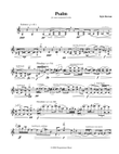 Psalm (solo violin)