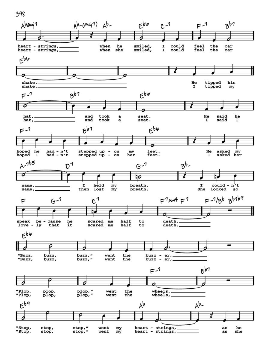 The Trolley Song (from Meet Me In St. Louis) (High Voice) High Voice scores gallery preview page 2