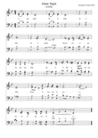 Silent Night - SATB - slow light a cappella jazz - Stuart Sides