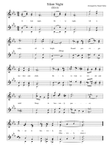 Silent Night - SSAA - slow light a cappella jazz - Stuart Sides