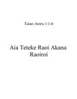 Psalmody in Kiribati Language Bible