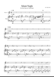 Silent Night for Solo Horn in F and Piano mini preview