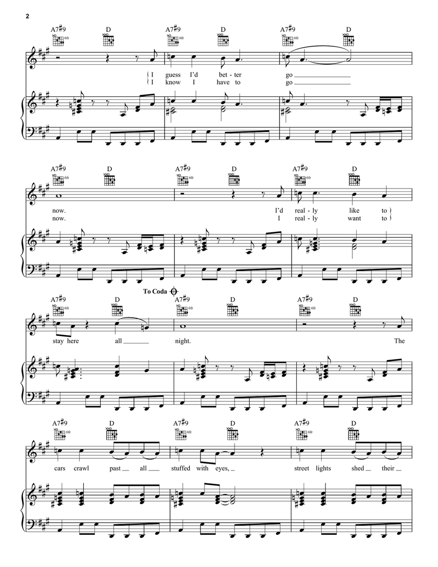 Soul Kitchen Soul Kitchen Piano, Vocal, Guitar scores gallery preview page 2