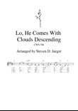 Lo, He Comes With Clouds Descending - CWS 704 - Bb sax
