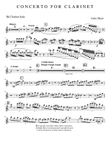 Concerto For Clarinet