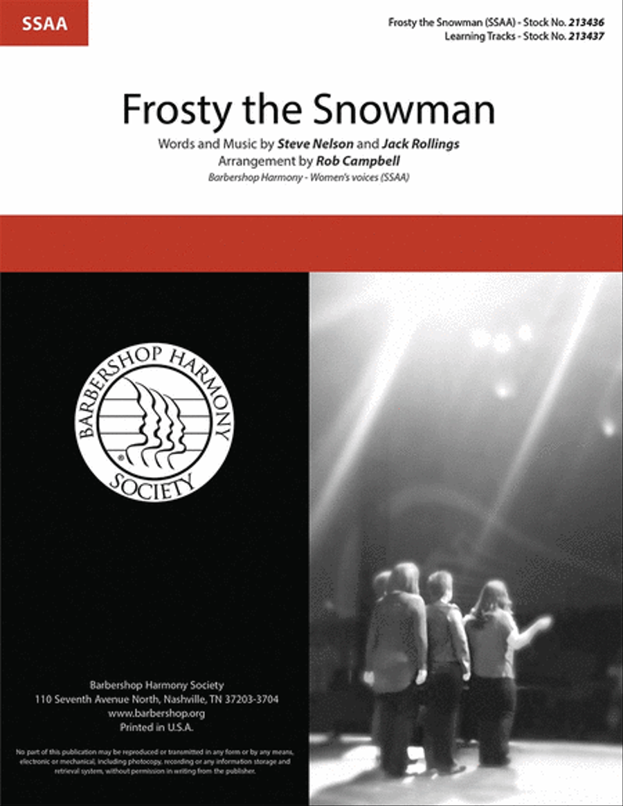 Frosty the Snowman Frosty the Snowman SSAA scores gallery preview page 1