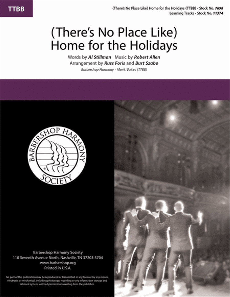 (There's No Place Like) Home for the Holidays TTBB scores gallery preview page 1