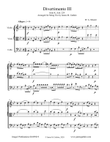 Mozart: Divertimento No. 3 for String Trio