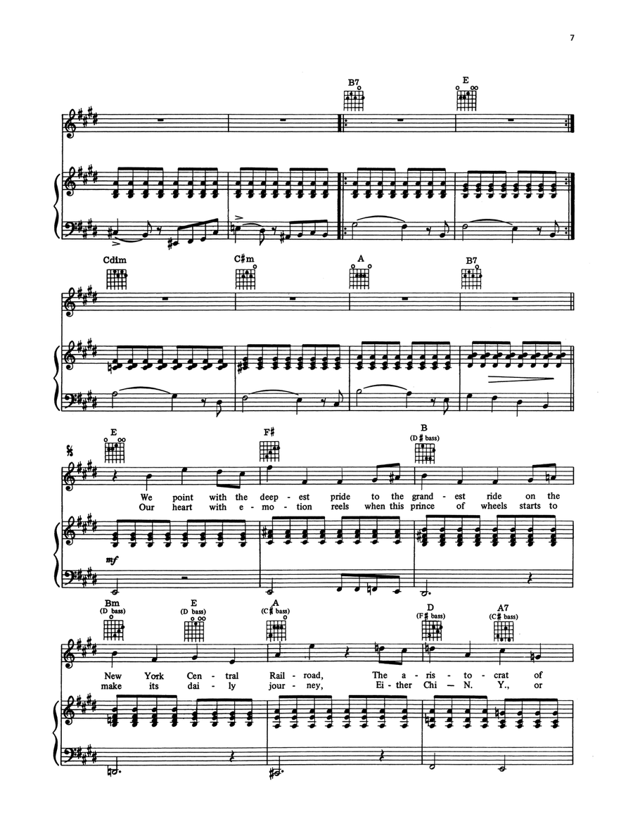 On The Twentieth Century (from On The Twentieth Century) Piano, Vocal, Guitar scores gallery preview page 4