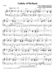 Lullaby Of Birdland (arr. Paris Rutherford) - Piano