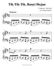 Tik Tik Tik, bunyi hujan - Ibu Soed (arr.Fabian Febiano)