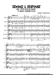 'Demand & Response' by Samuel Coleridge-Taylor for Clarinet Sextet.