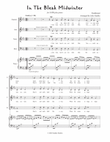 In The Bleak Midwinter for SATB plus piano