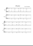 Studietto. Piano 4 hands