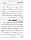 U Can't Touch This (arr. Paul Murtha) - Baritone B.C. (Opt. Tbn. 2)