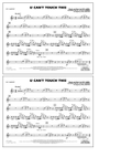 U Can't Touch This (arr. Paul Murtha) - Bb Clarinet