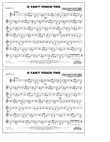 U Can't Touch This (arr. Paul Murtha) - Baritone T.C.