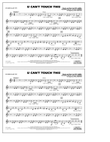 U Can't Touch This (arr. Paul Murtha) - Bb Horn/3rd Bb Tpt