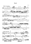 Sacre for oboe solo