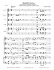 Wagner: Bridal Chorus for Piano Quintet
