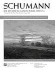 Schumann: Six Etudes in Canon Form, Opus 56 - Piano Duet (1 Piano, 4 Hands)