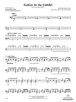 Fanfare for the Faithful: 1st Percussion mini preview