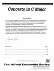 Concerto in C Major: In Three Movements for Solo Piano with Piano Accompaniment - Piano Duo (2 Pianos, 4 Hands)