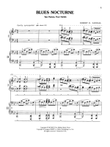 Blues Nocturne - Piano Duo (2 Pianos, 4 Hands)