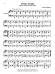 Fiddle-Faddle - Piano Duet (1 Piano, 4 Hands)