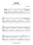 Blue Mood (for right hand or left hand alone) - Piano Solo