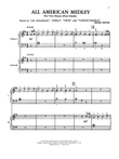 All American Medley: Based on 