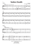 Yankee Doodle - Piano Trio (1 Piano, 6 Hands)