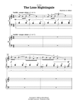 The Lone Nightingale - Piano Duo (2 Pianos, 4 Hands)